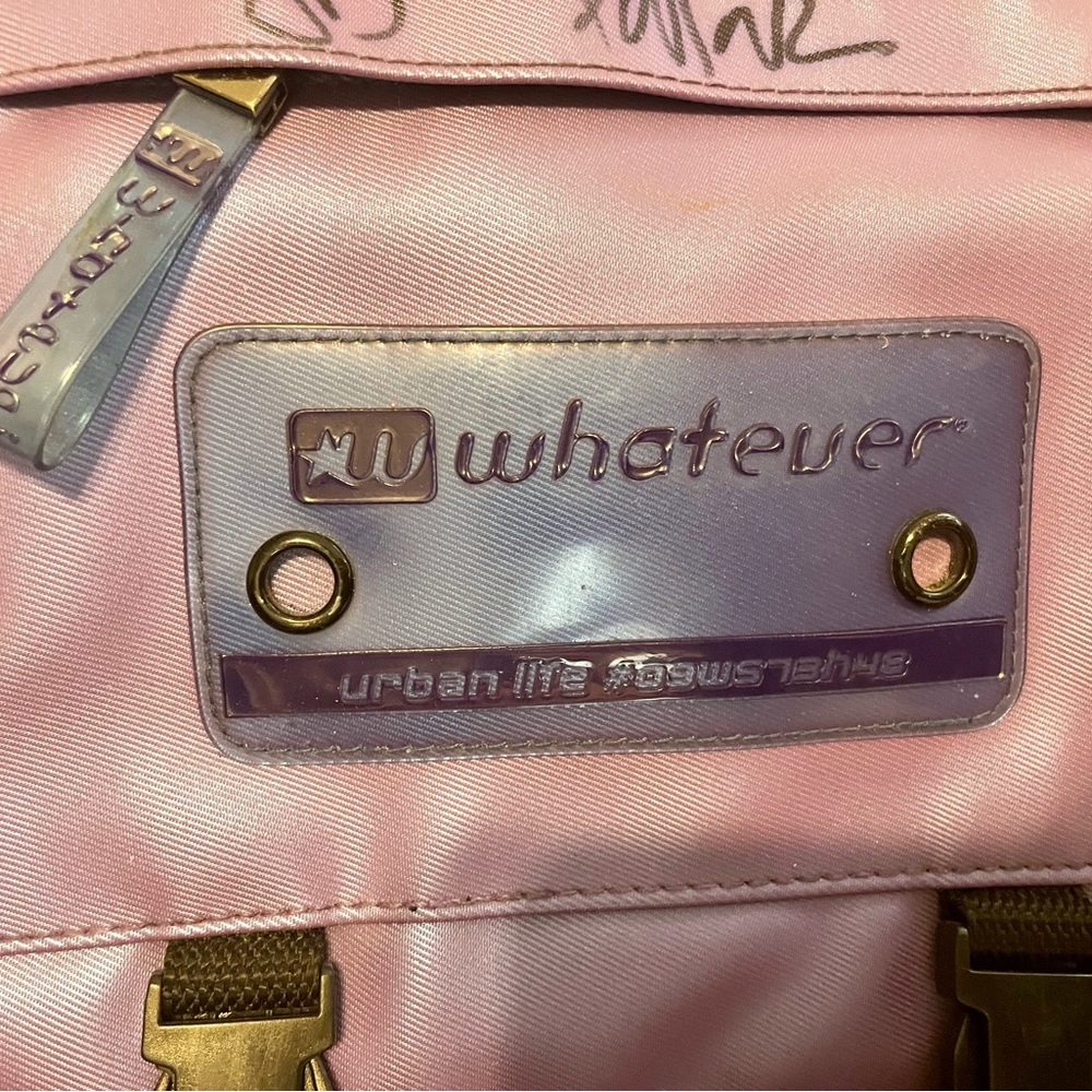 Signed (All Members) Silverstein Mini Backpack (P… - image 5